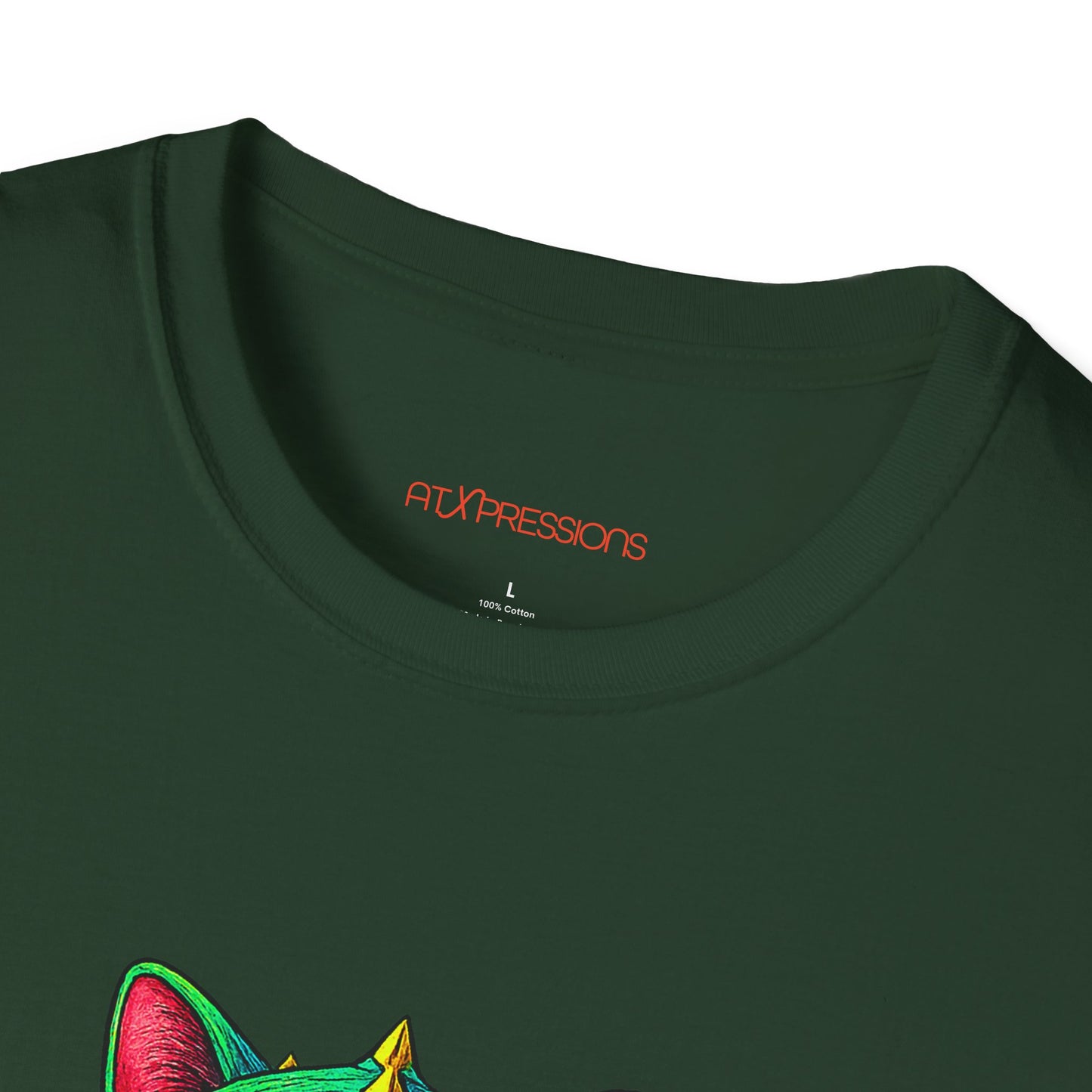 Cat Austin Cityscape T-shirt