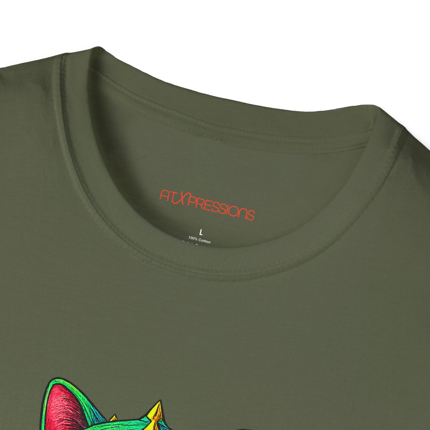 Cat Austin Cityscape T-shirt