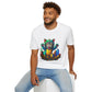 Bold Cat Over Austin Cityscape Unisex Tee | ATXpressions