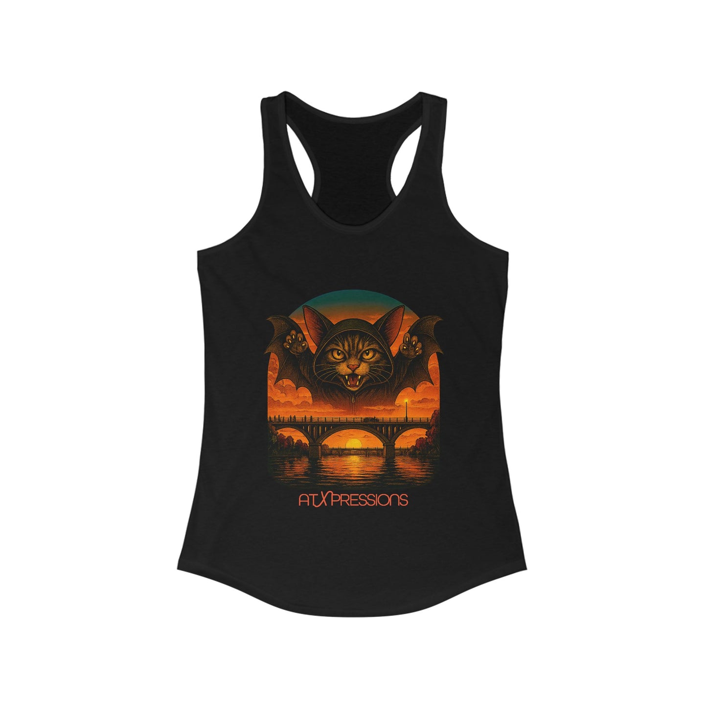 Bat Bridge Racerback Tank | ATXpressions