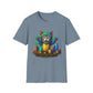 Cat Austin Cityscape T-shirt