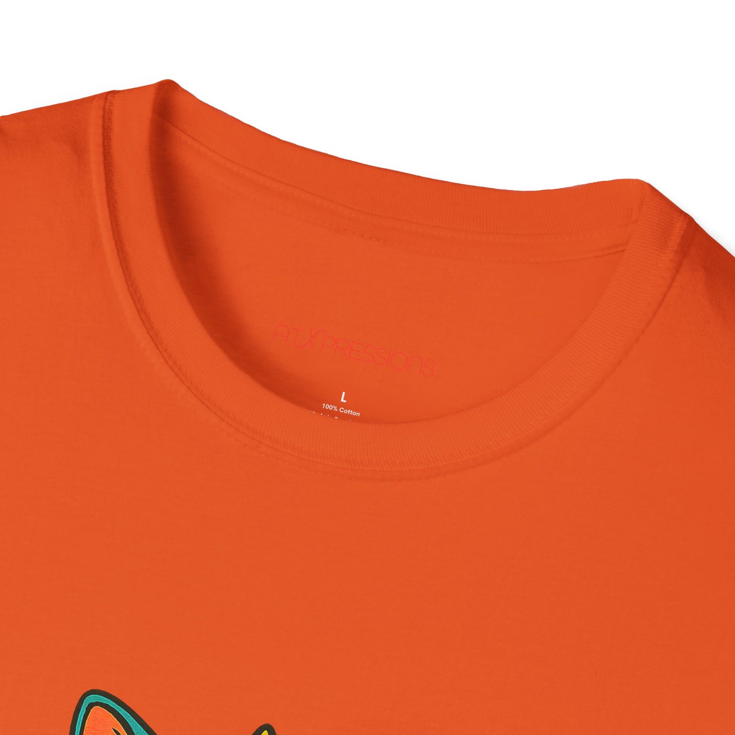 Cat Monster Austin Skyline Graphic T-Shirt