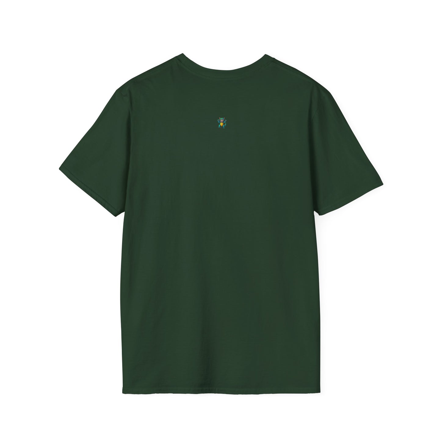 Cat Monster Austin Skyline Graphic T-Shirt
