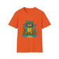 Cat Monster Austin Skyline Graphic T-Shirt