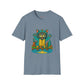 Cat Monster Austin Skyline Graphic T-Shirt