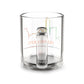 Austin Cityscape Themed Glass Mug, 10oz