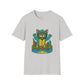 Cat Monster Austin Skyline Graphic T-Shirt