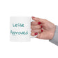 "Leslie Approved" Mug (11 oz & 15 oz) | ATXpressions