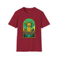 Cat Monster Austin Skyline Graphic T-Shirt