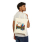 Be Bold Stylish Cotton Canvas Tote, Eco-Friendly Bag, City Skyline Design