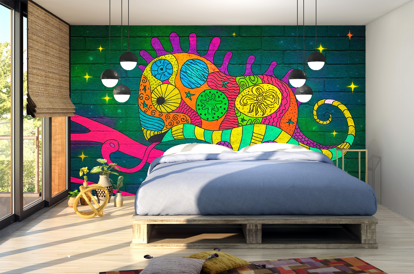 ATXpressions Mural - The Gecko