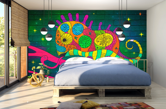 ATXpressions Mural - The Gecko