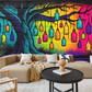 ATXpressions Mural - Bottle light tree